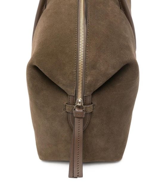 DeMellier London Brown Stockholm Suede Shoulder Bag