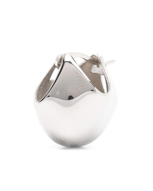 Orecchini Lotus Piccoli di Khaite in White