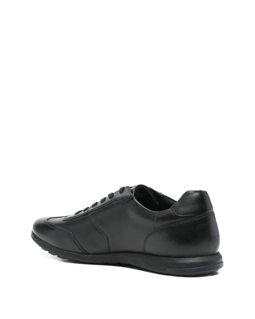 Bugatti Black Lace-Up Sneakers for men