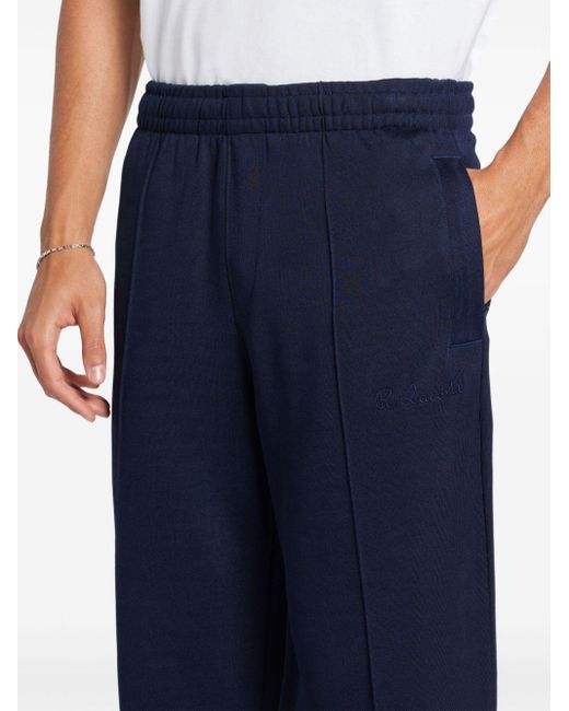 Pantalon de jogging à coutures apparentes Lacoste pour homme en coloris Blue