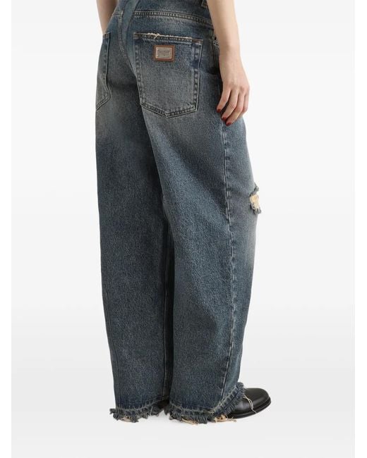 Dolce & Gabbana Blue 5-Pocket Denim Trousers