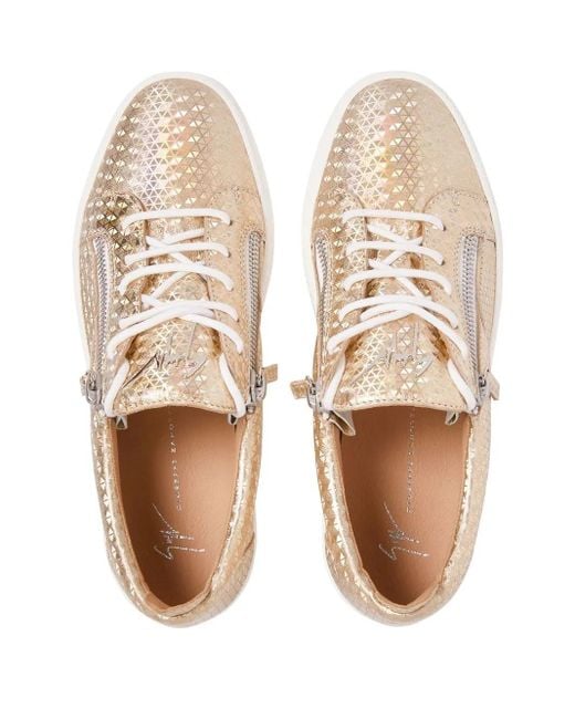 Giuseppe Zanotti Sneakers Im Metallic-Look