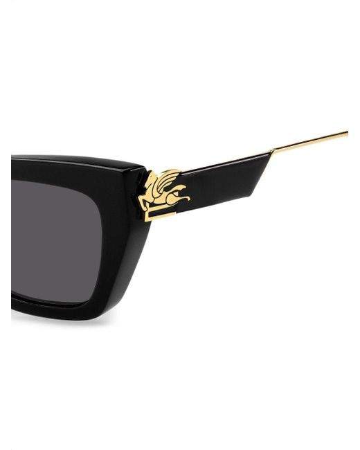 Gafas de sol Bold Pegaso con montura cat eye Etro de color Black