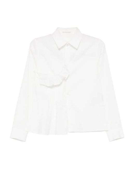 Camisa Broad R Yohji Yamamoto de color White
