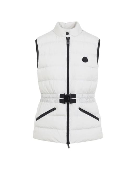 Moncler White Romantisme Vest