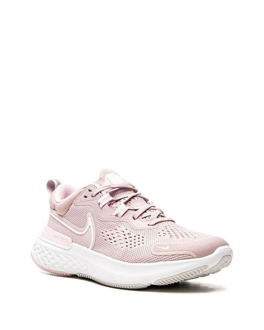 Nike Pink React Miler 2 "Plum Chalk/ Foam" Sneakers