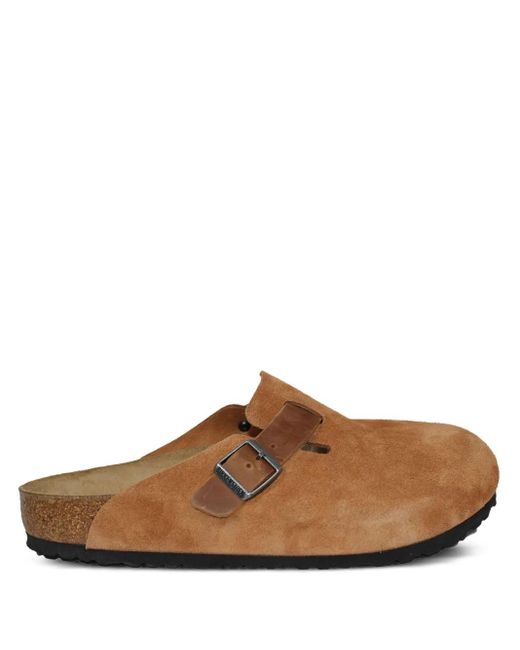Birkenstock Boston Slippers in het Brown voor heren