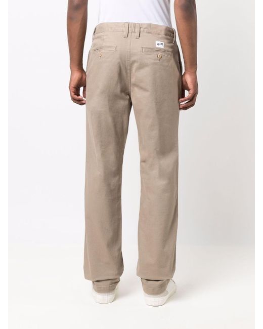 Vans Katoen Straight Broek in het Bruin voor heren - Lyst