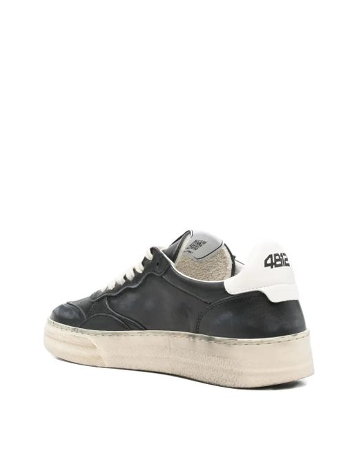 4b12 Black Hyper Sneakers for men