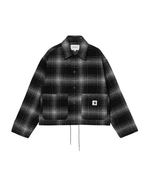 Carhartt Black Brennan Shirt Jacket