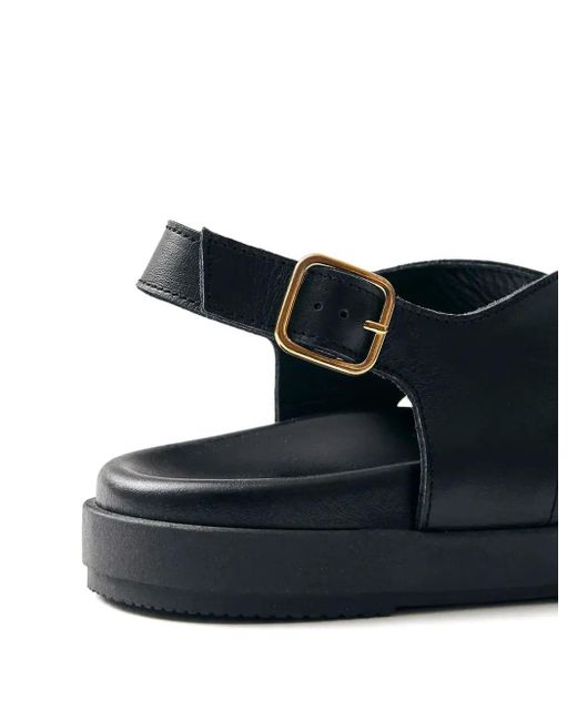 Alohas Blue Nico Cross-strap Sandals