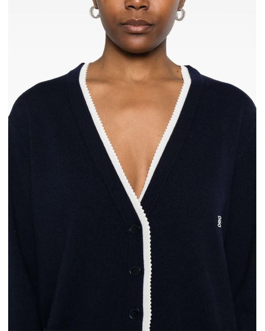 Sandro Blue Cashmere Cardigan