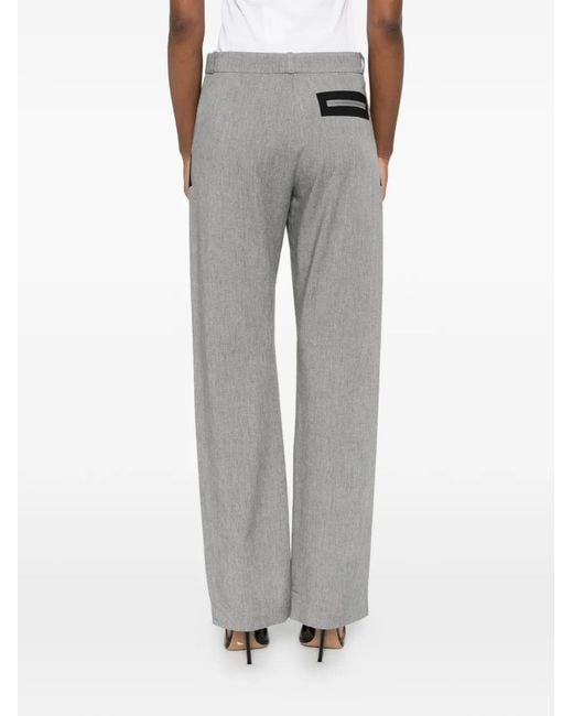 Coperni Gray Contrast Panel Trousers