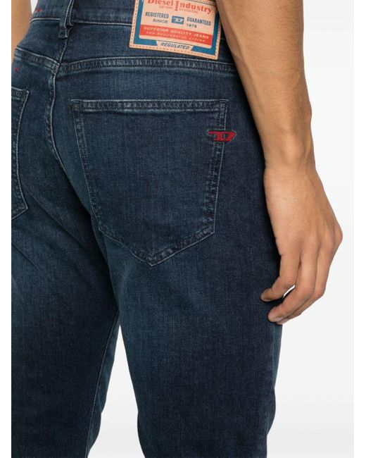 Jeans slim D-Strukt 2019 di DIESEL in Blue da Uomo