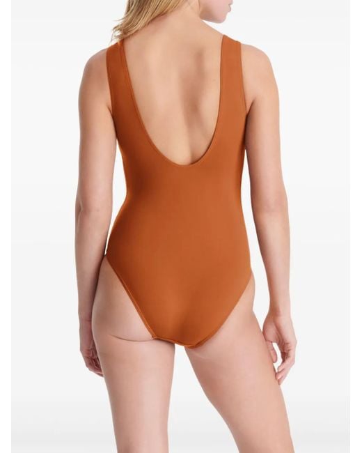 Eres Brown Icône Swimsuit