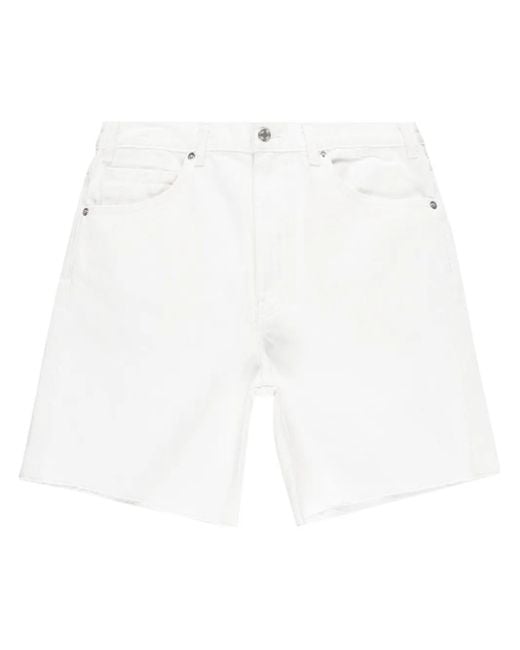 Nili Lotan White Russel Denim Short