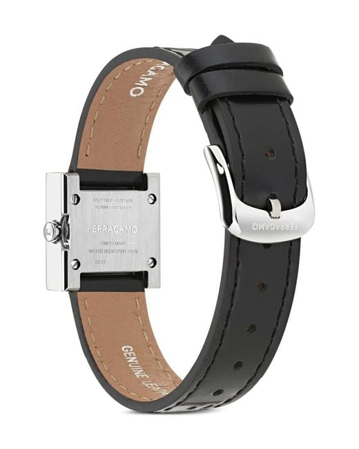 Ferragamo White Portrait Quartz 20Mm Watch