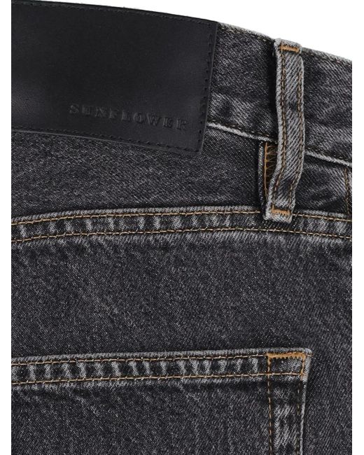 Vaqueros Con Parche Del Logo sunflower de hombre de color Gray