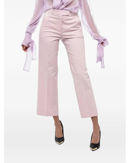 Ql2 Pink Welt-Pocket Trousers