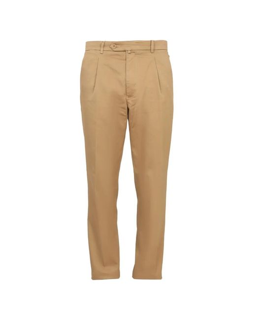 East Harbour Surplus Natural Pantalon À Design Plissé for men