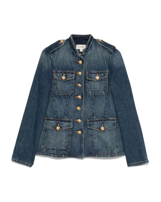 Nili Lotan Blue Geraldine Jacket