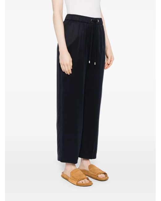 Peserico Blue Straight Trousers