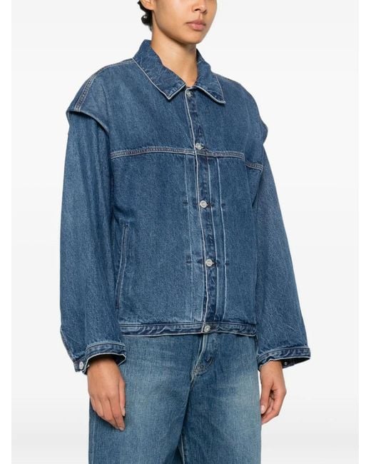 Kuro Blue Button-Up Jacket