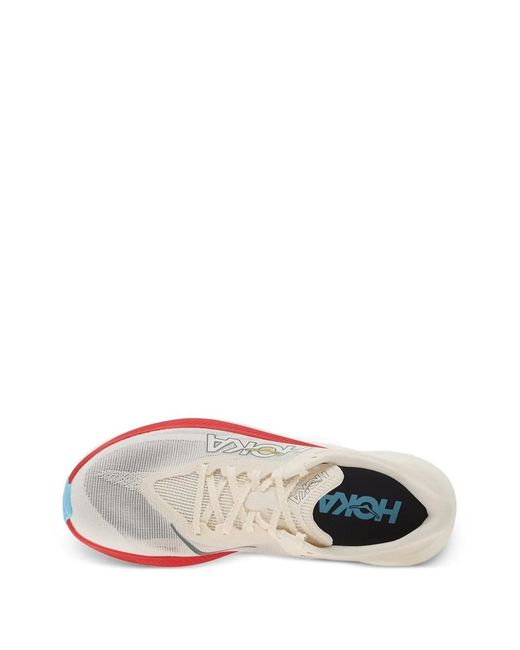 Hoka One One Pink Rocket X 3 Sneakers