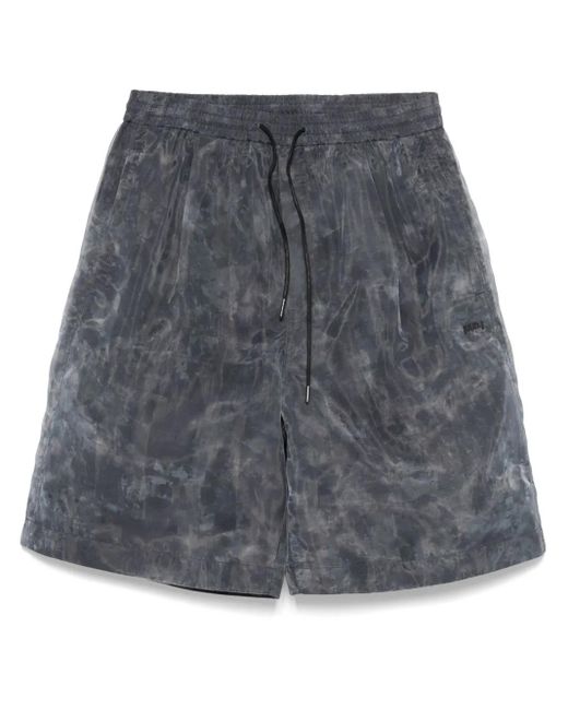 Short À Superposition En Organza Juun.J pour homme en coloris Gray