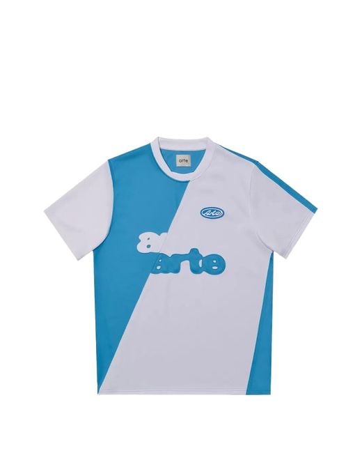 Arte' Blue Football T-Shirt for men
