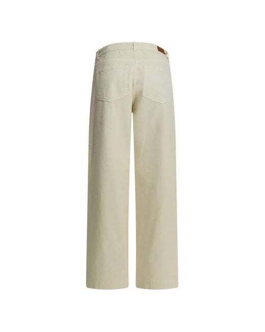 Moncler White Patch-Pocket Jeans