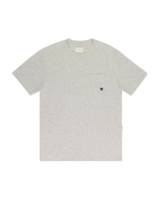 T-Shirt Stadium Crest di Aimé Leon Dore in White da Uomo
