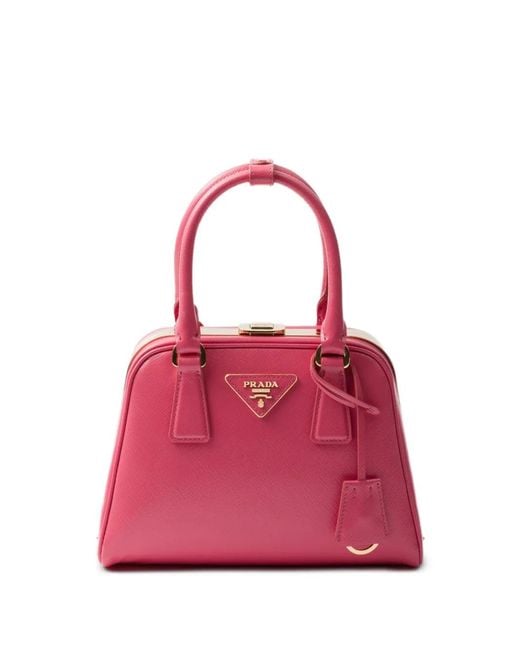 Prada Pink Mini Pyramid Tote Bag