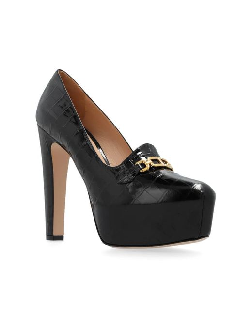 Tom Ford Black Leather Heeled Shoes