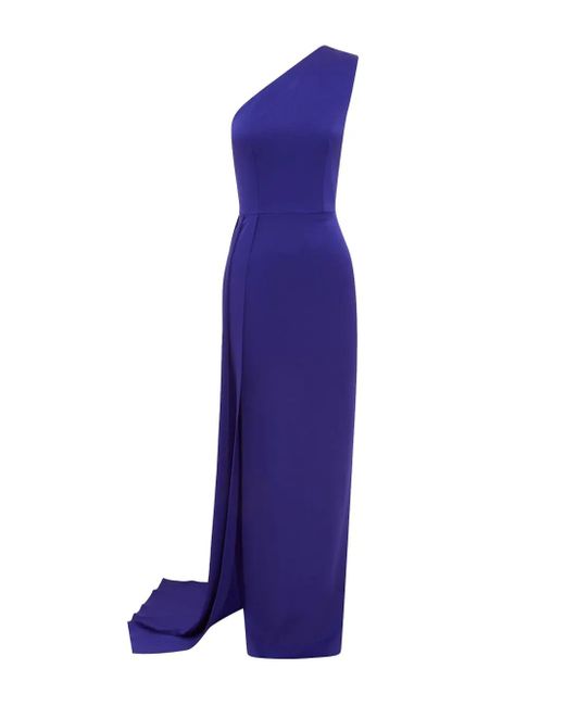 Alex Perry Purple One-Shoulder Gown