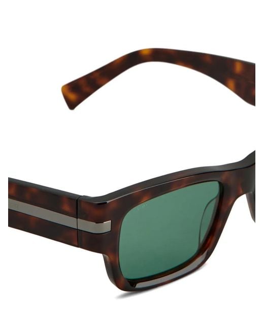 Tod's Green Square-Frame Sunglasses for men
