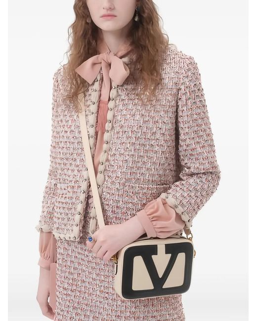 Valentino Garavani Pink Crepe De Chine Shirt