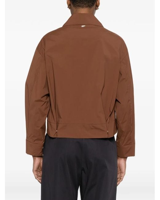 Chaqueta Con Cremallera Herno de color Brown