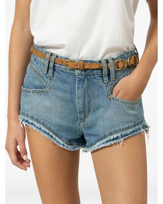 Isabel Marant Metallic Livo Leather Belt