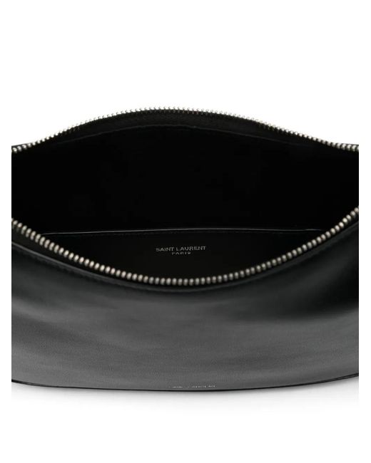 Saint Laurent Black Ysl Mbag E Caligola for men