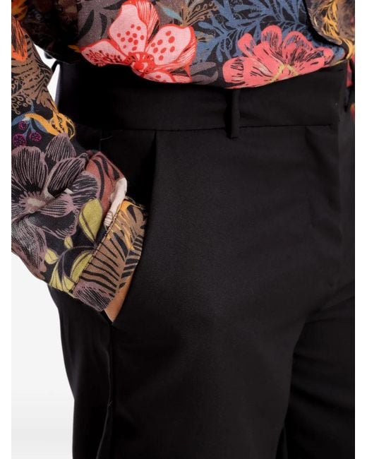 Amir Slama Black Tailored Trousers for men