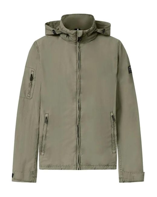メンズ Ecoalf Rigi ウォーターリペレントジャケット Green