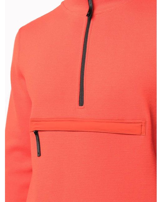 Aztech Mountain Red Pull Matterhorn À Col Zippé for men