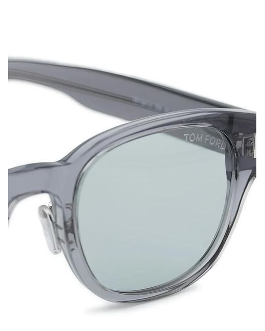 Tom Ford Gray Lunettes De Soleil À Monture Carrée for men