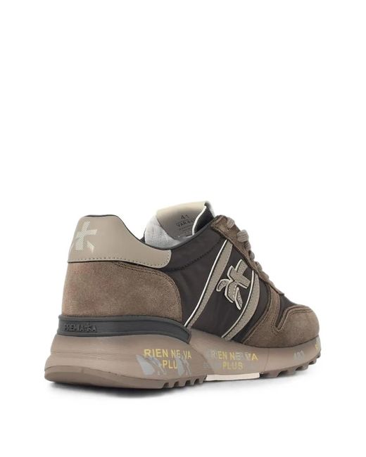Premiata Brown Lander 8410 Sneakers for men