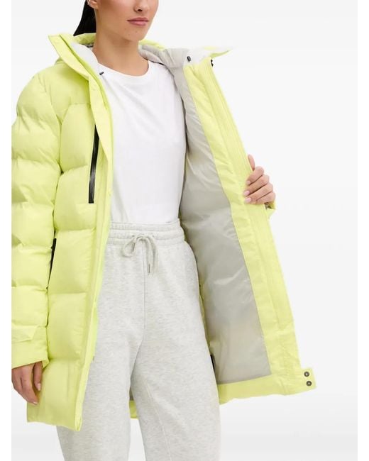 Helly Hansen Yellow Adore Hooded Quilted Jacket