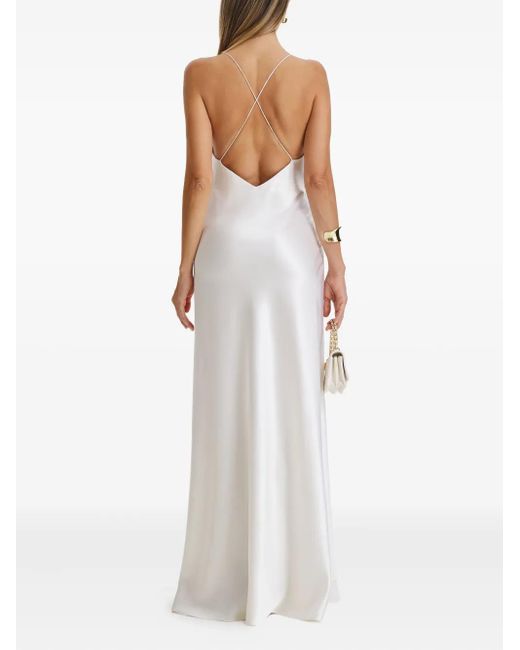 Il Volo White Muse Maxi Dress