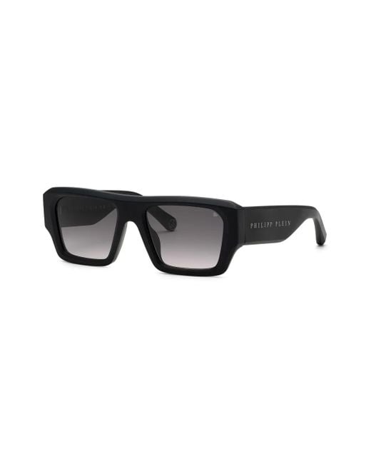 Philipp Plein Black Starlight Sunglasses for men