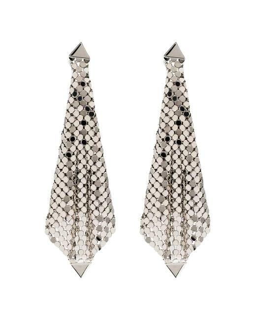 Rabanne White Earrings