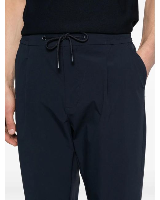 ALPHATAURI Blue Pocas Drawstring Trousers for men